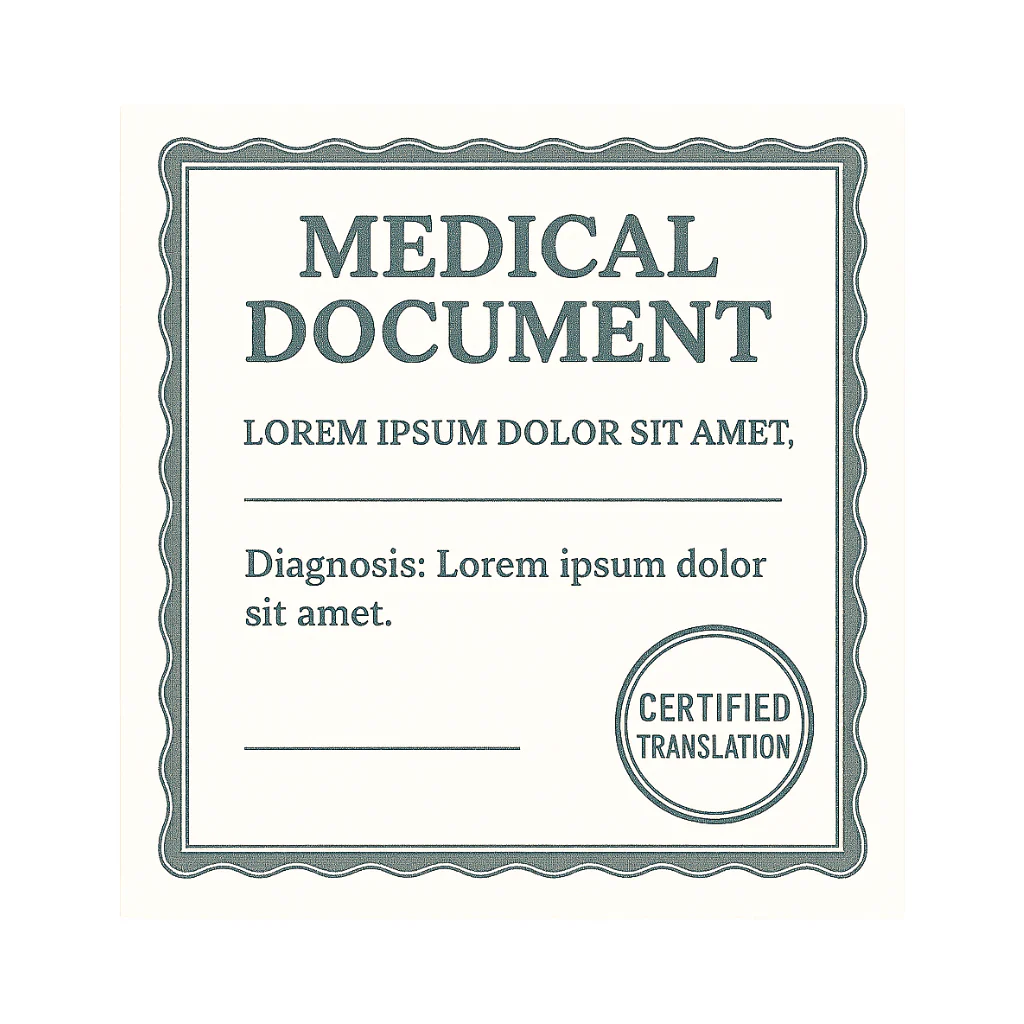 Medical Documents That Require Translation and Attestation